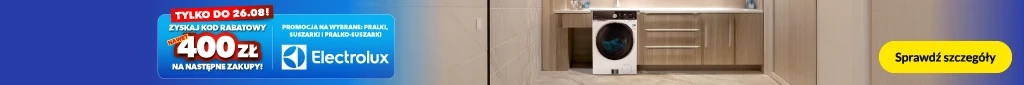 AGD - Electrolux - kod na kolejne zakupy - 0825 - baner główny belka 1024x85 - kat. pralki, suszarki, pralko-suszarki